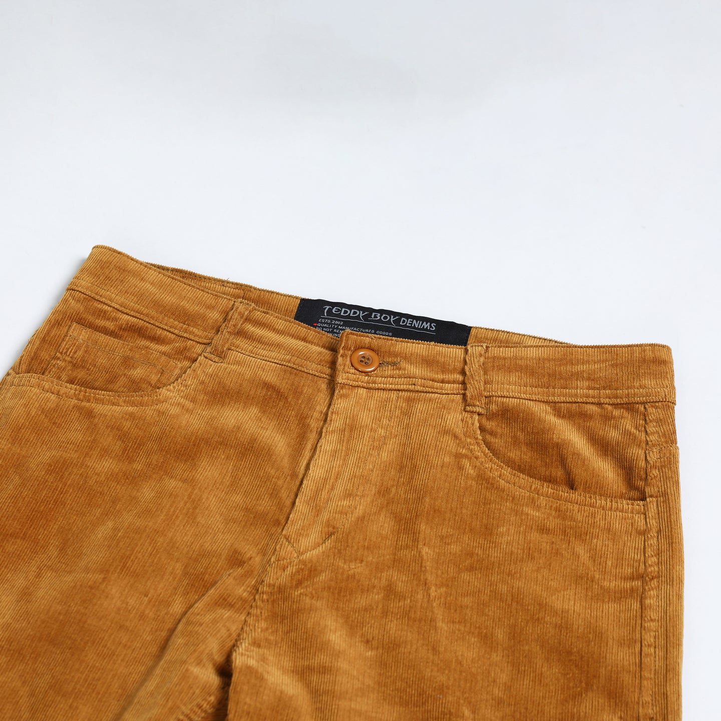 ESPRESSO GOLDEN BROWN CORDUROY PANTS 4770-7